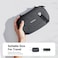 UGREEN Electronic Organizer, Travel Organizer for Electronics Accessories Water-resistant Shockproof External Hard Drive Case Small Travel Case for Cables, Chargers, SD Cards, Hard Disk, Flash Drives