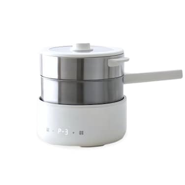 Olayks 2.5L Electric Multifunction Detachable Cooker with Steamer