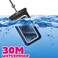 MoXom IPX8 Waterproof Mobile Case for Ultimate Protection - Transparent &amp; Black