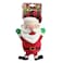 GiGwi X-mas Tales Santa Claus Plush Dog Toy with Squeaker inside