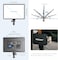 Neewer NL288 LED Video Panel Light with 2.4G Remote &amp; Adapter, 45W 4800Lux 3200K-5600K CRI97+ Dimmable Bi Color Light Panel for Photography YouTube Live Stream Game Zoom Calls (Battery Not Included)