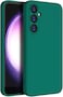 Case for Samsung Galaxy A36 5G, Liquid Gel Rubber Bumper Case with Soft Microfiber Lining Cushion Slim Shockproof Protective with Camera Protection Cover for Samsung Galaxy A36 2025 (Green)