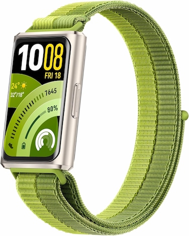 Huawei Band 11 PRO Smart Watch, AMOLED Display, Sleep &amp; Stress Monitoring Smart Watch, Upto 14 Days Battery, 50m Water Resistance, Precision Fitness &amp; Health Tracker, Android&amp;iOS compatible, Green