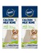 Gnawlers Calcium Milk Bone 4" Dog Snack 55g   2 Pack