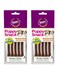Gnawlers Puppy Snack Meat Zip Bone 40g &ndash; Chicken Flavour, 6pcs/Pack, Pack of 2, Healthy Chew Treats for Puppies