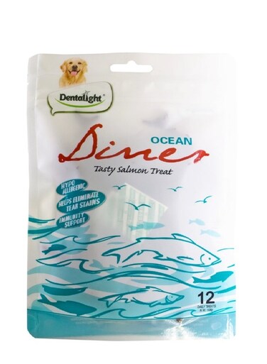 علاج الكلاب أوشن داينر مع السلمون - 108 جرام
