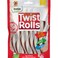 Dentalight 5" Twist Rolls Small Dog Treats &ndash; Chicken Flavor, 100g