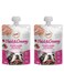 Gnawlers Thick &amp; Creamy Dog Treat 100g   Atlantic Salmon &amp; Cranberry, 8pcs, 2 Pack