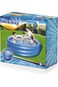 Bestway Inflatable Big Metallic 3-Ring Pool 2.01mx 53cm 51043
