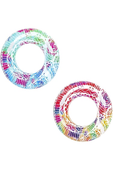Bestway Inflatable Summer Swim Ring with Handles Assorted - 1 Piece