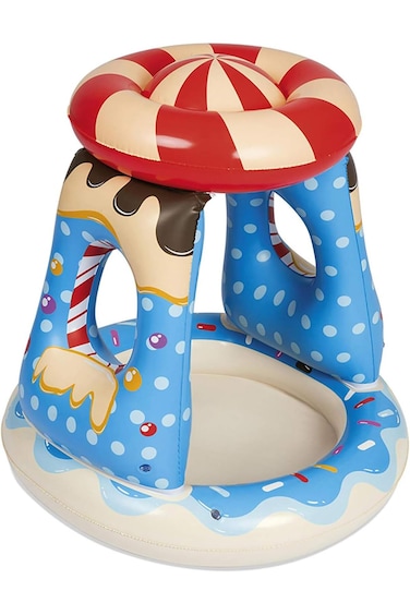 Bestway Candyville Inflatable Shaded Paddling Pool