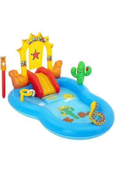 Bestway Wild West Inflatable Kids Water Play Center 53118