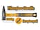 INGCO Machinist Hammer 300G HMH82300 Professional Precision Hammer for Metalworking, Mechanical, and DIY Applications