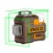 INGCO Cordless 3D Laser Level HLL301201 &ndash; Self-Leveling 360&deg; Horizontal &amp; Vertical Lines for Precise Measurement