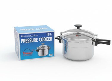 Timmy Extra Large Pressure Cooker - 18 Litre Capacity