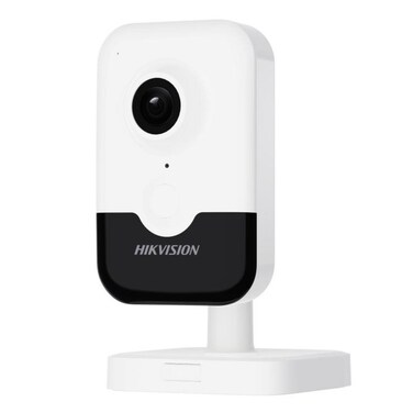 Hikvision DS-2CD2443G2-IW (W) 4MP Indoor WiFi Cube Network Camera with Human Body Detection, Two-Way Audio &amp; Smart Security Monitoring