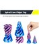 Impossible Pyramid Passthrough Sculpture 3D Printed Spiral Cone Toy Spiral Cone Fidget Toy Pass Through Pyramid Fidget Toy Stress Relief Desk Toy Pyramid Model Relax Anxiety Toy Children Adult pack of 1 random