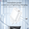 Yesido Quick Charger QC18W UK Plug With USB A To USB C Cable YC85C White