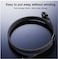 Yesido CA165C 60W USB + USB-C / Type-C to USB-C / Type-C 2 in 1 Fast Charging Data Cable, Length:1.2m(Black)