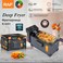 RAF Deep Fryer 2000W &ndash; 3L Large Capacity Electric Deep Fryer with Adjustable Temperature Control, Anti-Scalding Design, 4-Ring Heating System, Removable Fry Basket &amp; Non-Stick Oil Container