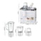 RAF 4-in-1 Food Processor 300W , Juicer, Blender, Meat Chopper, Grinder, 2 Speeds + Pulse, St Steel Blade, Perfect for Dry &amp; Wet Fine Grinding, Mixing &amp; Juicing