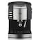 RAF Espresso Coffee Maker 850W   Italian-Style Coffee Machine with 1.6L Water Tank &amp; Milk Frother   Twin Brewing System, Anti-Drip &amp; Reboil Function for Latte, Cappuccino &amp; Espresso