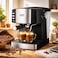 RAF Espresso Coffee Maker 850W   Italian-Style Coffee Machine with 1.6L Water Tank &amp; Milk Frother   Twin Brewing System, Anti-Drip &amp; Reboil Function for Latte, Cappuccino &amp; Espresso