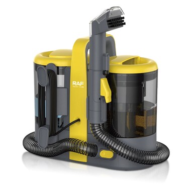 RAF Upright Carpet Cleaner 600W, 15KPa Powerful Suction Carpet Shampooer with 1500ml Clean Water Tank &amp; 800ml Dirty Water Tank, Upholstery Cleaner for Carpet, Sofa, Mattress &amp; Car Interior