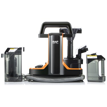 RAF Portable Carpet &amp; Upholstery Cleaner Vacuum 450W   11,000Pa Powerful Suction Spot Cleaning Machine   Dual Water Tank (1080ml Clean / 800ml Dirty)   Lightweight IPX4 Water Resistant Cleaner for Home &amp; Car