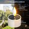 SoulBay Solar Candles Outdoor Waterproof, 6 Pack Small Flameless Flickering LED Tea Lights with Dusk to Dawn Sensor, Bright Lights for Lanterns Window Chandelier Garden Patio Deck Chandelier D&eacute;cor