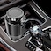 2-in-1 Smart Car Cup Cooler and Heater, Smart Cup for Car with LED Temperature Display Touch Control, Keep Drink Cold or Hot in Car Cup Holder Fits in Commuter Road Tripper, Black