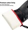 Replacement for Oven Gloves Neoprene Coating BBQGO 932℉/500℃ Heat Resistance Waterproof Fire-proof Anti-Acid Anti Alkali Protective Gloves for Barbecue Baking Gardening and Industrial Uses
