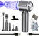 Handheld Car Vacuum Cleaner Cordless Powerful 22000Pa Strong Cyclonic Suction Blowing Brushless Motor Mini Portable Rechargeable Lightweight Blower for Pet Hair Vehicle Home Office Dark Grey