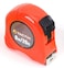 Tactix Tape Measure, 26-Foot, Steel Retractable Tape Measure with Fractions, Easy Read Tape Measure, Steel Tape, Impact Resistant ABS Case, Orange- 235288