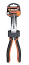 Tactix Long Needle Nose Pliers 8 Inches (200mm), Chrome-Nickel Steel, Soft Grip With Wire Cutter, Long Nose Cutting Pliers For Home, Jewelry, Crafts- 200003