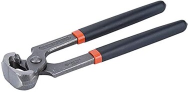 Tactix End Cutting Pliers 8 Inches Carpenter Pincer Wire Cutter Pilers End Nippers Pliers High Leverage Cutting Pliers Nail Remover Tool