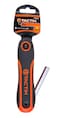 Tactix 8pcs Folding HEX Keys, Portable Allen Wrench Set, Chrome-Vanadium steel, Non-slip bi-material handle for Basic Home Repair and General Applications- 206201