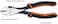 Tactix Heavy Duty Diagonal Pliers - 190mm (7.5 Inch) for Cutting Wires, Cables and Nails, Chrome-Nickel Steel for Durability, Non-Slip Bi-Material Handle for Comfort and Precision - 200008