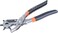 Tactix Heavy Duty Punch Plier - 6 Rotating Hole Sizes (2.5 to 5mm) for Eyelets, Belts, Leather, Fabrics and Crafts, Adjustable, Durable Steel Build with Ergonomic Grip - 217401