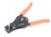 Wire Cutter / Wire Stripper, Heavy Duty Cable Insulation Stripper For 1-3.2Mm Diameter Cable, With Automatic Clamping Action And Length Gauge- 400011