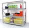Tactix Heavy Duty Ultimax 4 Wire Shelf Rack- Adjustable Shelves, Powder-Coated Industrial Steel Construction, Ideal for Home, Garage and Warehouse, Dimensions: 195.5W x 61D x 183H cm, TTX-329050
