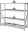 Tactix Heavy Duty Ultimax 4 Wire Shelf Rack- Adjustable Shelves, Powder-Coated Industrial Steel Construction, Ideal for Home, Garage and Warehouse, Dimensions: 195.5W x 61D x 183H cm, TTX-329050