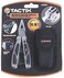 Tactix Multitool Pliers with LED Light, Portable Multi Tool, Pocket Knife Camping, Long Nose Pliers, Wire Cutter, Knife, Saw Blade, Screwdrivers and More, Silver, TTX-471015
