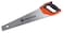 Tactix 450mm (18 Inch) Hand Saw, 8 Teeth/9 Points Per Inch, With Metric And SAE Scale, Non-Slip Handle, Perfect For Sawing, Trimming, Cutting Wood Plastic Pipes, SK5 Blade- 265022