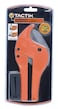 Pvc Pipe Cutter 42Mm (1-5/8 Inch), Plastic Pipe Cutter, Ratcheting Pvc Pipe Cutter Tool, Stainless Steel Blade, One Hand Ratchet Action For Quick Clean Cuts- 340201