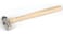 Tactix Hammer Ball Pein - 8oz (225g) with Hickory Handle, Fully Polished, Forged Hammer Head for Durability and Strength - Perfect for Metalworking and DIY Projects, TTX-222107