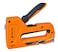 Tactix Staple Gun Heavy Duty, 2-in-1 Stapler Gun, 6-14 mm, Manual Power Adjustment, Belt Clip, Stapler Gun for Wood, Crafts, Carpentry, Decoration, Orange- 218013