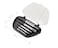 Tactix Damaged Screw Extractor Kit, 5PC Set Carbon Steel Stripped Screw Extractor, Broken Bolt Extractors Kit, Easy Out Damaged Bolts Remover Tool - 386405