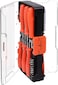 Tactix 28 Piece Tool Set, General Household Hand Tool Kit with Clear Plastic Toolbox Storage Case, All Purpose Home Tool Kit for Home Garage Office, Orange, TTX-900402