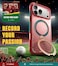 TORRAS &times; Portuguese Football Federation Limited Edition, Ostand Q3 Air for iPhone 17 Pro Max Case, 360 Magnetic Stand, Fit for MagSafe, Mil-Grade Drop Tested, World Cup Inspired, Wave Passion